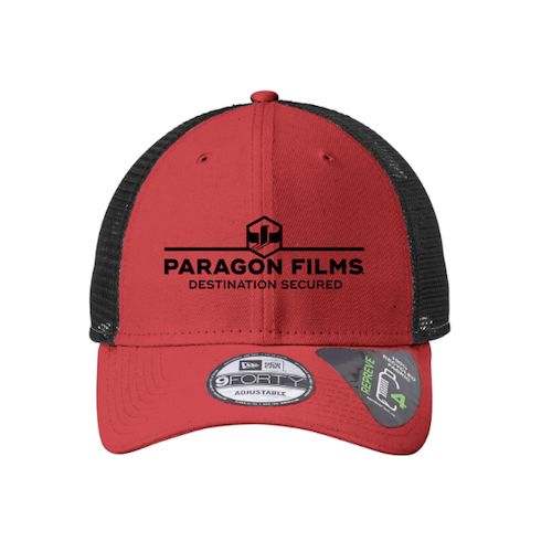 New Era Recycled Snapback Cap (Scarlet)